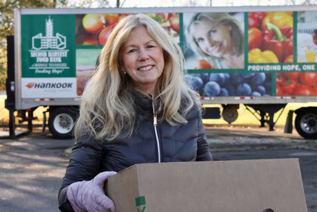 Second Harvest President Nancy Kiel